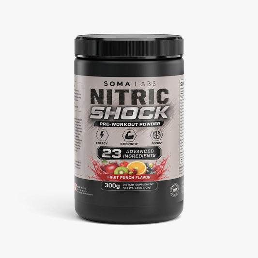Nitric Shock Pre-Workout Powder (Fruit Punch)