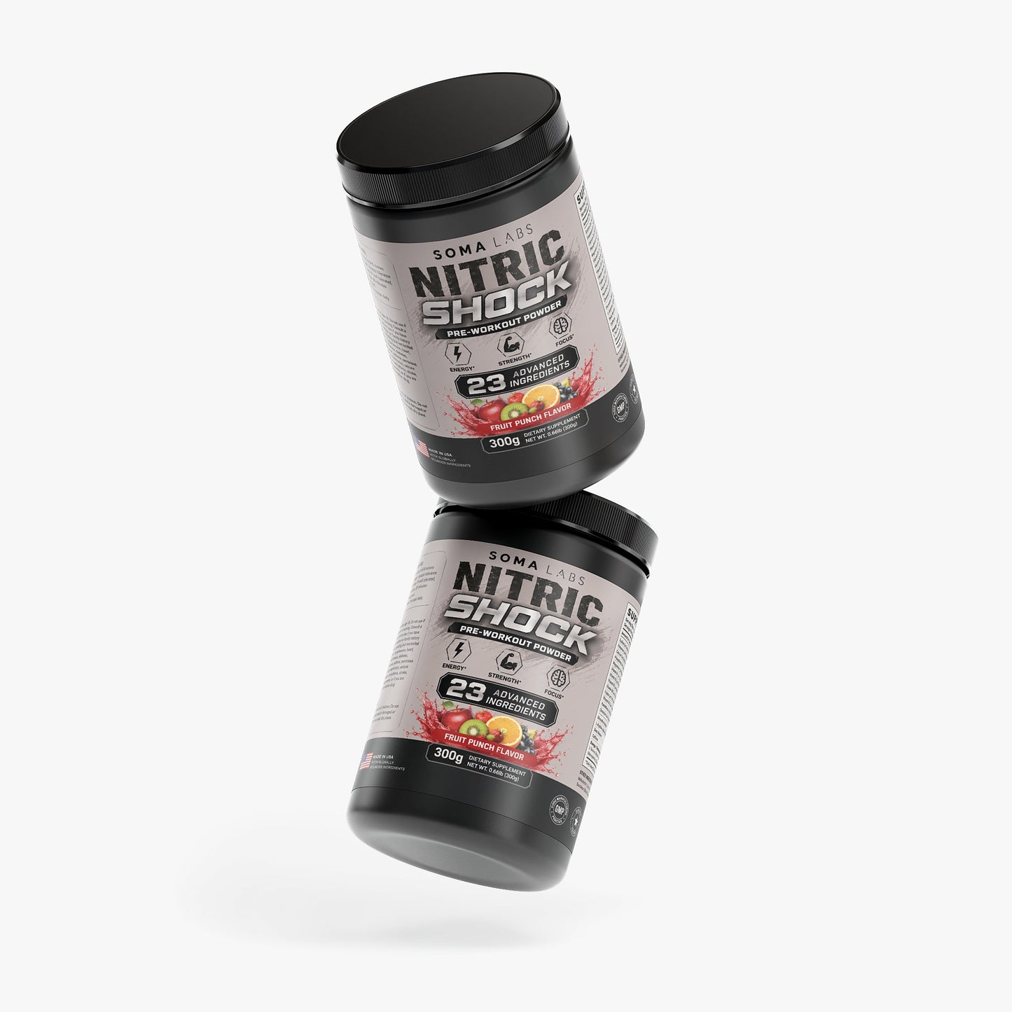 Nitric Shock Pre-Workout Powder (Fruit Punch)