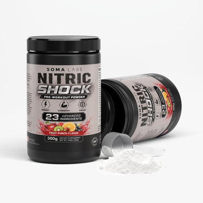 Nitric Shock Pre-Workout Powder (Fruit Punch)