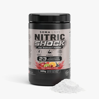 Nitric Shock Pre-Workout Powder (Fruit Punch)